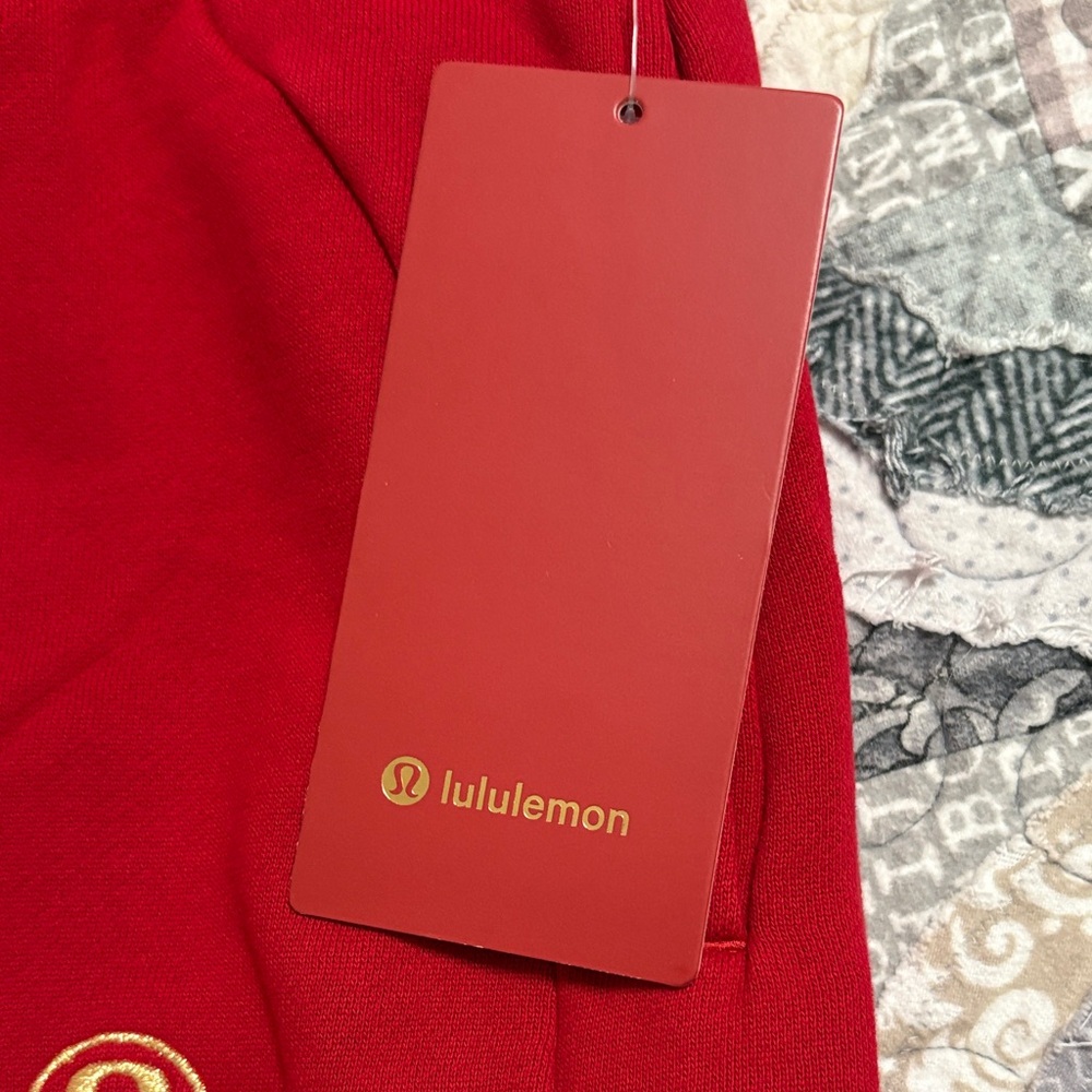 lululemon athletica Red Track Pants with Logo - Picture 4 of 8